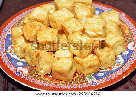 Fried tofu