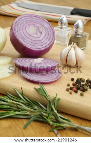 Aromatic ingredients - Focus on Spanish onion and garlic