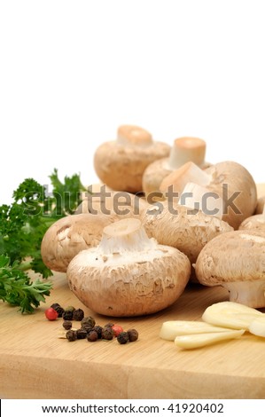 Mushrooms preparation