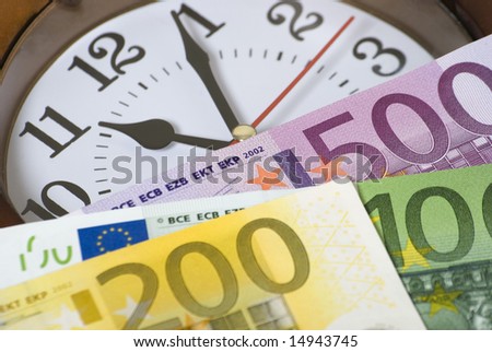 Money and clock