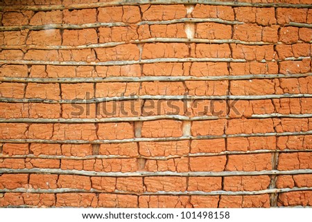 Background theme: Mud house (Texture)