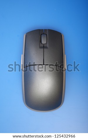 Photo of Computer mouse top view