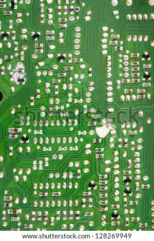 Photo of Circuit board solders