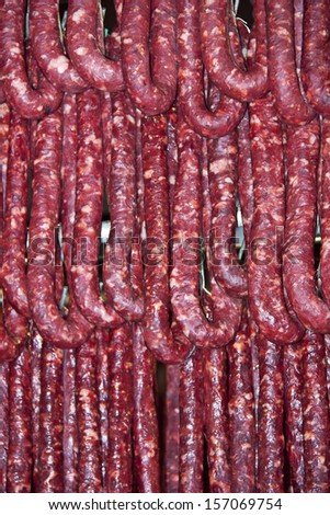 Processed meat - Hunged sausage