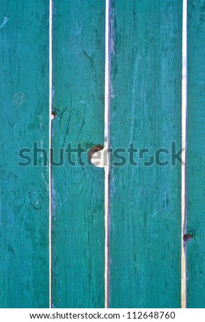 a hole in the fence