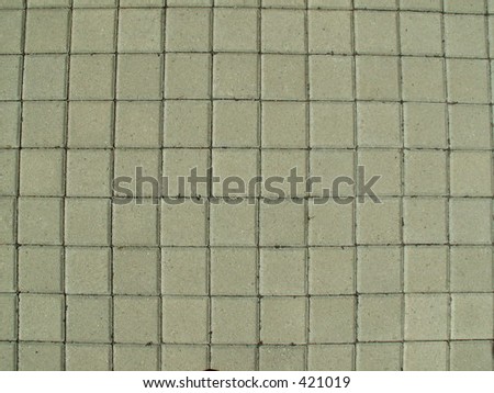 concrete tile paving