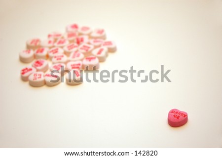 Valentine\'s Day conversation hearts