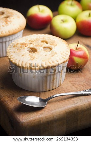 Miniature Single Serving Apple Pies