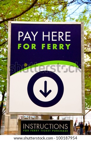 TORONTO - MAY 20: Ferry ticket machine on May 20, 2011 in Toronto. There are four public ferry services to the islands operating 8 vessels for about 75,000 daily riders.