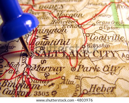Salt Lake City, Utah, the way we looked at it in 1949
