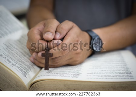prayer over a Bible