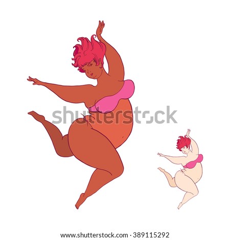 fat happy obese girl dancing to pitbull №71553 fat happy obese girl dancing to pitbull № 71552