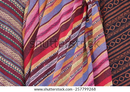 background of colorful cloth design