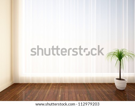palm tree curtains