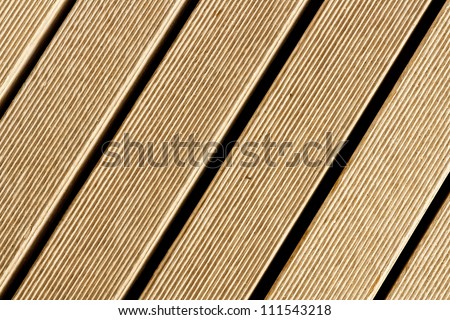 wooden pavement