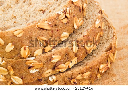 slices of bread with seeds