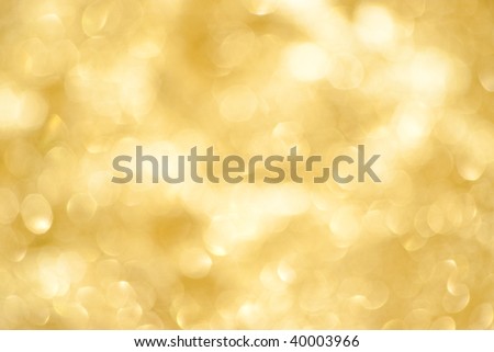 out of focus golden background