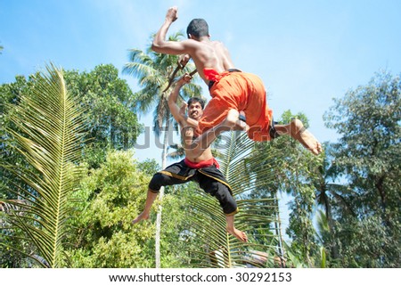 Kalarippayat, fight in air,  indian ancient martial art of Kerala