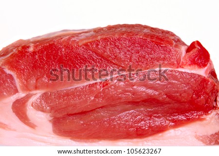 fresh pig meat