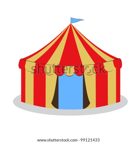 Circus Tent Outline