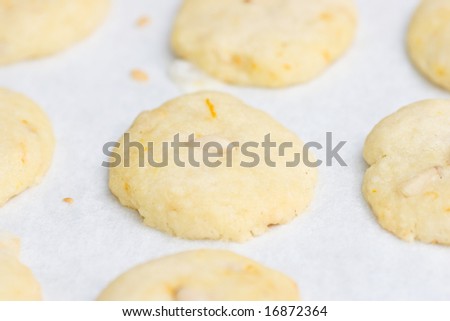 Orange cookies