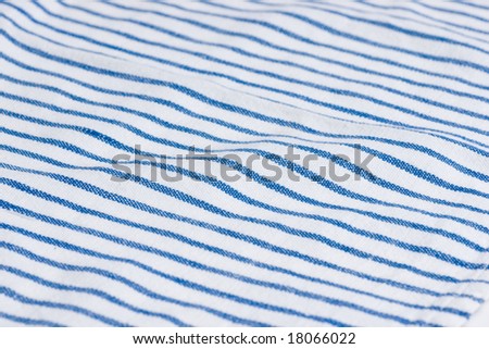 Stripe texture cloth