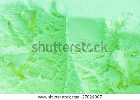 stock photo : Pear ice cream