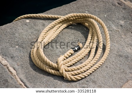 Sail rope