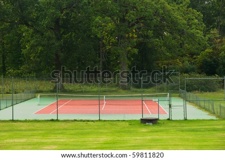 Small Tennis Court Stock Photo 59811820 : Shutterstock