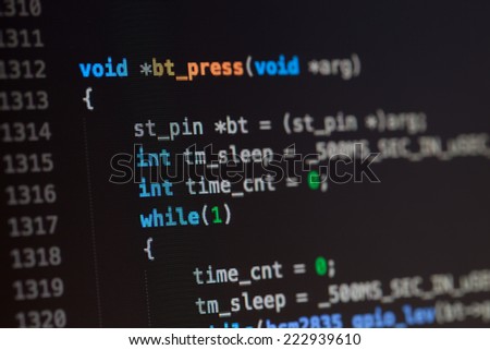 C computer language source code.
