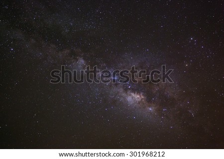 Milky way,taken with star tracker low noise high quality.