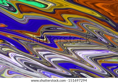 colorful abstract up and down emotions