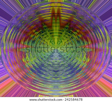 colorful blurred round abstract background