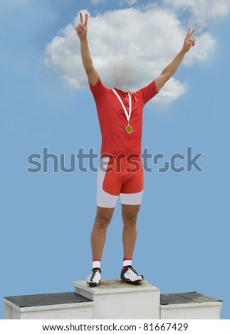 on cloud nine- happiness after winning the first prize