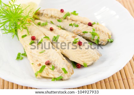 fillet of mackerel