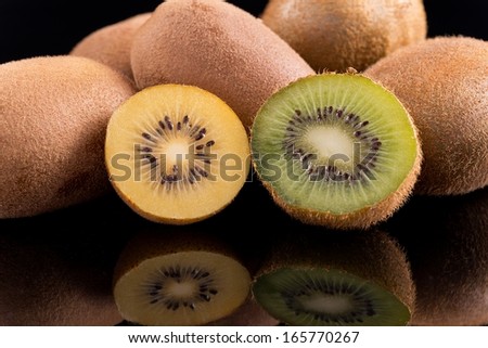 kiwi gold and kiwi green