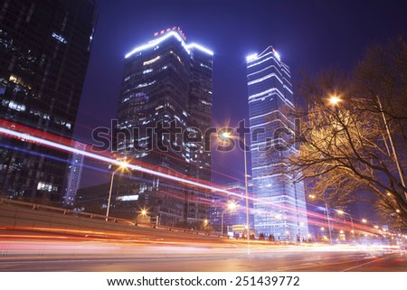 Beijing-China-Feb 08, Beijing\'s CBD, is in the construction of office buildings,on Feb 08, 2015 Beijing, China.