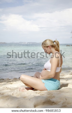 When does a pregnant woman start leaking