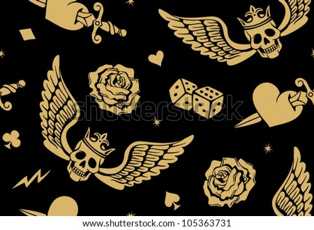 roses and wings