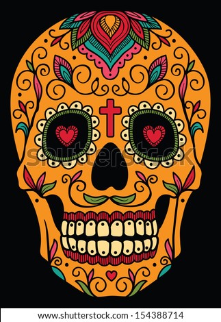 Mexican sugar skull Mexican sugar skull