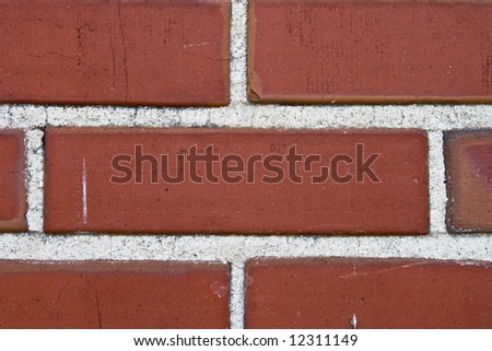 Close up of bricks and mortar wall