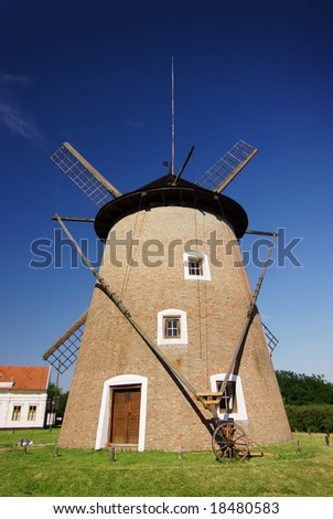 Traditional windmill in good condition