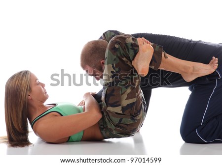 Women Triangle Choke