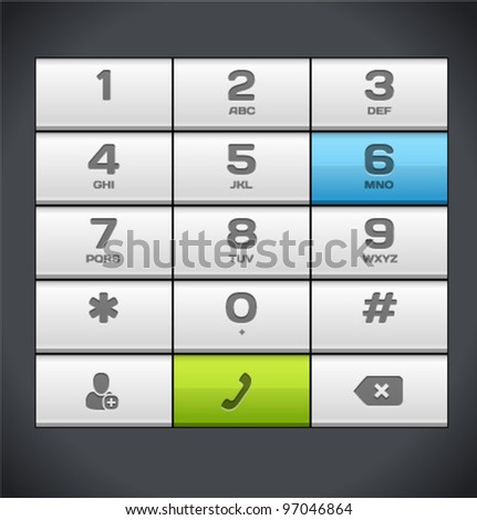 Normal Phone Keypad