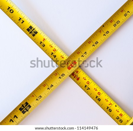 Tape measure in Inch and Centimeter