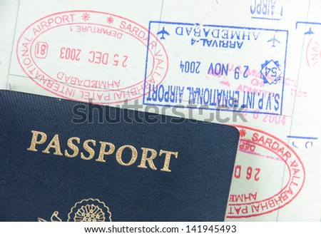 Passport, Visa and Immigration concept