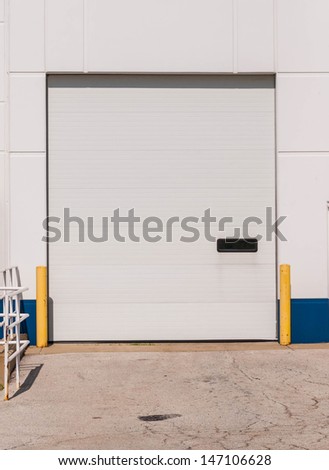 Loading docks and shipping receiving department of a industrial area or at departmental store