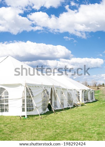 Tent for party and wedding