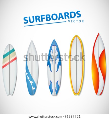 Free Vector Surfboard