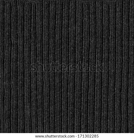 Black background of knitted products